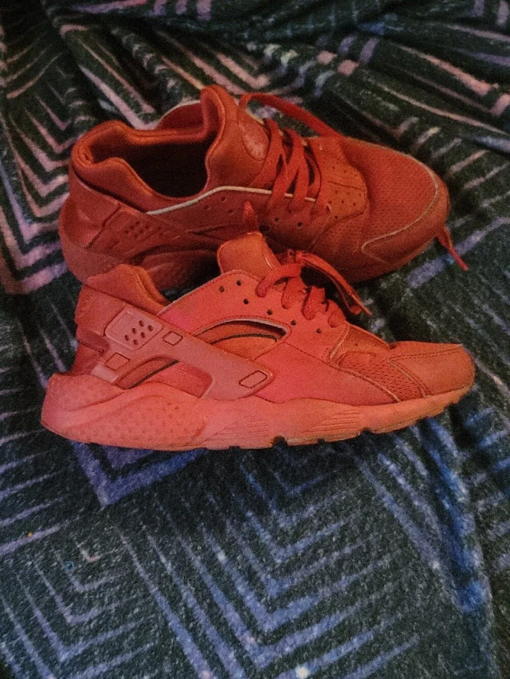 Nike Air Huarache Kids Red 6.5